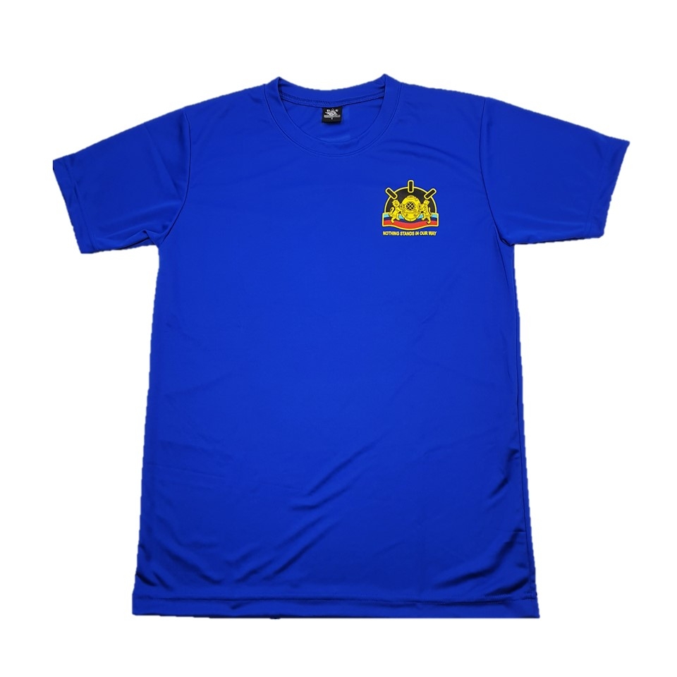 Dryfit R/N Naval Diver T-shirts Blue #1661