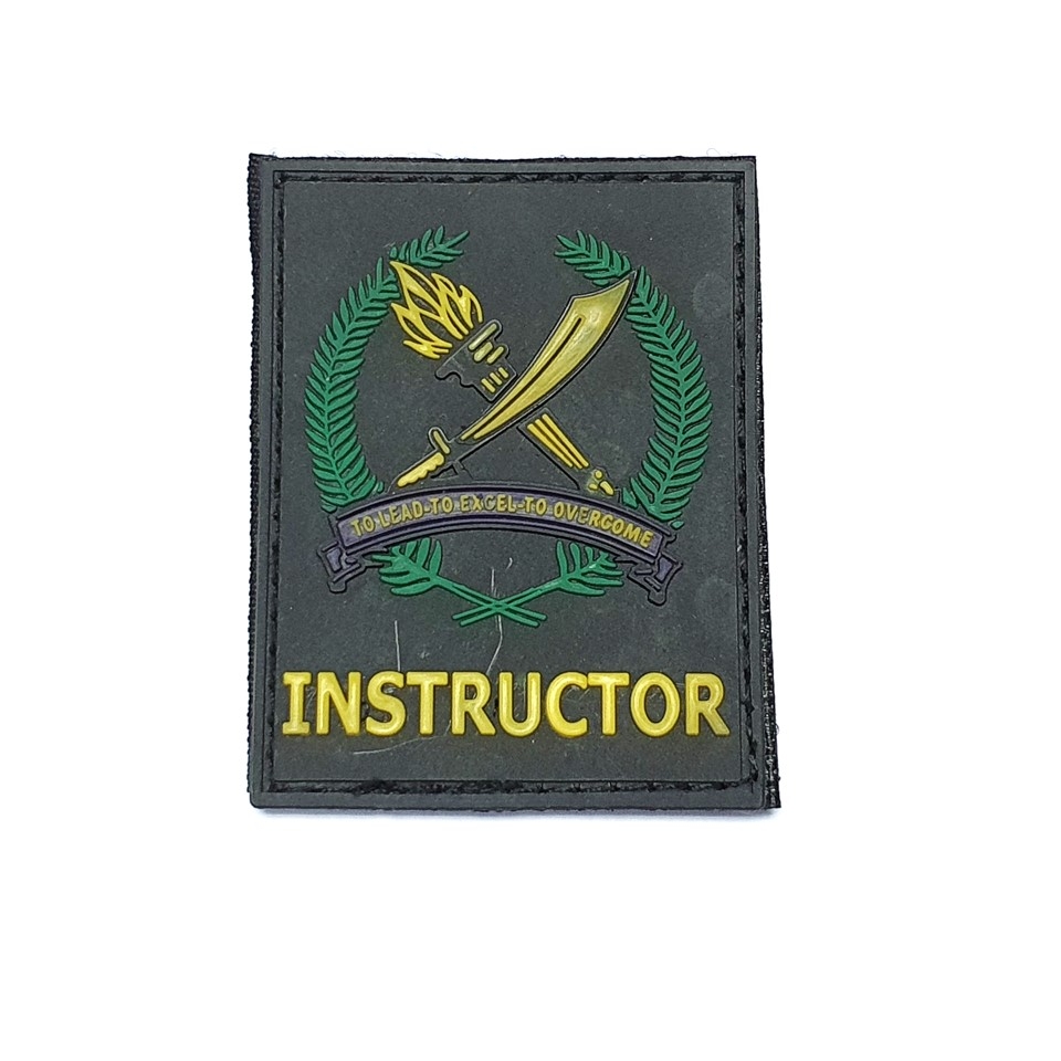 OCS Black Rubber patch (Instructor)