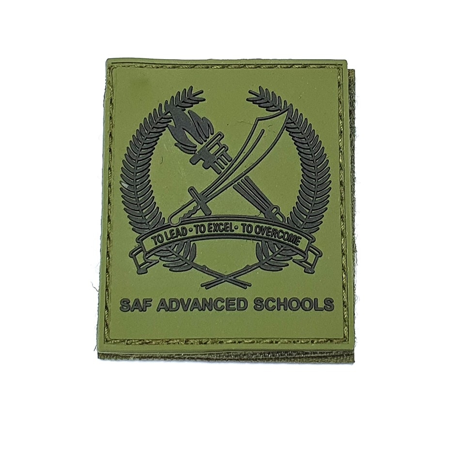 OCS Green SAF Advanced Schools Patch